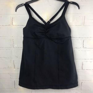 Lululemon womens black tank:Sz6